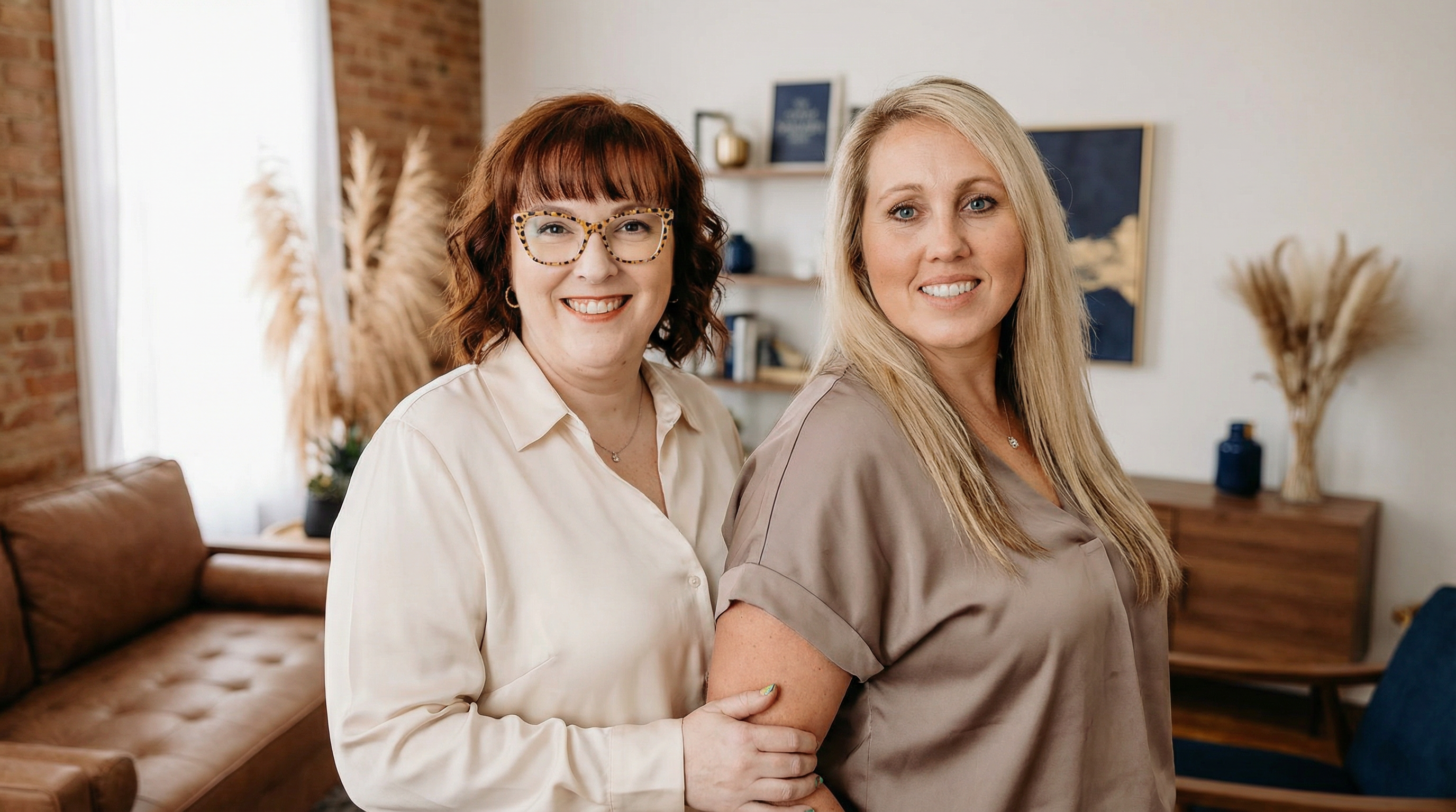 Sara and Cassie - Co-Founders of Locally Savvy Biz Solutions